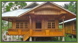 Rumah kayu doro gepak tampak depan : Rumah Kayu Tipe 70 Tumou Pratama Rumahkayuwoloan Com