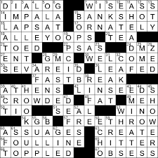 Entdecken sie angebote und rabatte in dieser saison. 0110 18 Ny Times Crossword Answers 10 Jan 2018 Wednesday Nyxcrossword Com