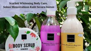Sesuaikan karakteristik produk dengan kondisi kulit anda. Scarlett Whitening Solusi Mencerahkan Kulit Secara Instan