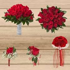 Simply Elegant Rose Wedding Collections In 2020 Costco Wedding Flowers Dyi Wedding Flowers Red Rose Bouquet Wedding