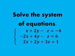 How To Solve A System Of Equations In 3 Variables Without Matrices Youtube