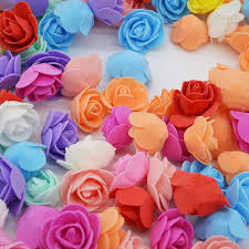 Lavender and coral wedding theme these brilliant and vibrant orange roses make for amazing purple and orange wedding bouquets! Outdoor Gardening 3 5cm Orange Light Orange Fabric Flowers With Stems Supply Floral Craft Scrapbooking Paper Wedding Decoration Bouquets Bloom 3 5 Cm Pretty Home Living