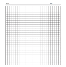 free 6 sample half inch graph paper templates in pdf ms word