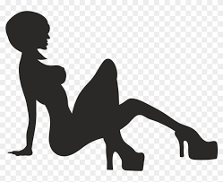 Woman crossed leg silhouette, silhouette sitting woman, sitting man, physical fitness, animals png. Jpeg Png Stripper Sexy Girl Silhouette Lying Down Clipart 2574186 Pikpng