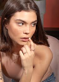 Buy Rose Gold Solitaire Diamond Engagement Ring, Minimalist Jewelry Online  in India