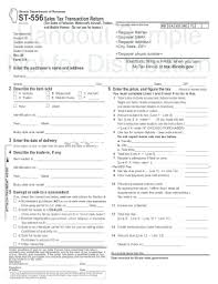 This is the standard monthly or quarterly sales and use tax return used by retailers. St 556 Fill Out And Sign Printable Pdf Template Signnow