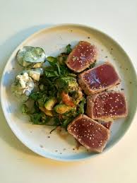 Tartare De Crevettes Avocat Thon Juste Saisi Avocat Thon Crevette Avocat Tartare De Crevette