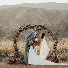 They Got Married At The Ranch She Grew Up Going To Naturally They Had To Play Up The Landscape And The Res Wedding Mood Backyard Wedding Queenstown Wedding