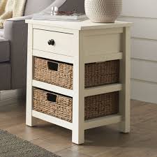 Sonoma Goods For Life Cameron End Table Kohls In 2020 Small Storage Shelves End Tables Wood Furniture Plans