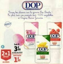 Bon Plan Auchan 2 1 Offert Sur Les Gels Douche Dop Testons Ensemble