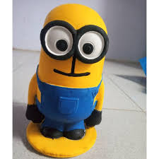 Aduk gypsum sampai adonan tercampur merata, 3. Celengan Karakter Minion Bahan Gypsum Shopee Indonesia