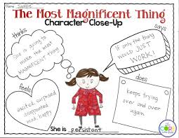 The Most Magnificent Thing Read Aloud The Core Coaches The Most Magnificent Thing Interactive Read Aloud Character Traits Graphic Organizer