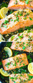 Garlic Caper Butter Baked Salmon Recipe Baked Salmon Recipes Best Salmon Recipe Healthy Salmon Recipes