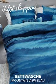 Einstellbare hundeleine berge, hundeleine aquarell, training hundeleine, hundeleine gurtband für große hunde, designer hundeleine hund. Beddinghouse Bettwasche Mountain View Blau Bettwasche Bett Bettdecken