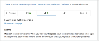 10 Checking Your Progress In A Course Edx Learners Guide