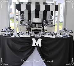 Check out our party decorations black and white theme selection for the very best in unique or custom, handmade pieces from our shops. Black And White Birthday Party Ideas Photo 1 Of 9 White Party Decorations Black And White Party Decorations Birthday Party Table Decorations