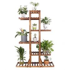 20 Beautiful Front Door Flower Pots For Cheerful House Plant Stand Indoor Flower Pots Outdoor Wood Plant Stand