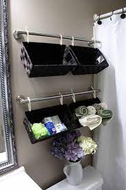 Rustic bathroom storage you can create beautiful bathroom storage containers by simply gluing rope to old coffee cans. 25 Best Bathroom Organization Ideas Diy Bathroom Storage Organizers