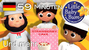 Eier und schmalz, butter und salz, milch und mehl, safran macht den kuchen gehl. Backe Einen Kuchen Kinderlieder Littlebabybum Youtube