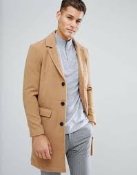 A comprehensive men's guide to picking the best overcoat. Process Black Wool Blend Overcoat From Men Camel Coat On 21 Buttons