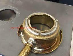 Induction Soldering Brass To Steel Plate Induction Induction Heating Steel Plate