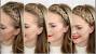 Prom Headband Braid Short Hair