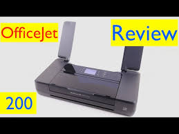 I work for a company where most of the user are using hp officejet 200 mobile printers as their print solution. Hp Officejet 200 Mobile Printer Review Youtube