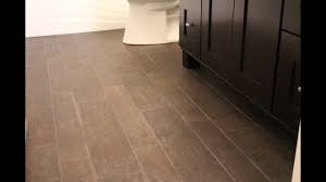 I'd like to share some thoughts on how to transition hardwood and tile floors.hardwood flooring has become a very popular diy project for many home owners. Installing Tile That Looks Like Hardwood Youtube