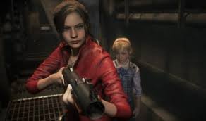 Resident Evil 2 Remake Claire Battles Mutated William Birkin