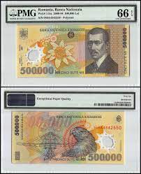 Curs valutar actual euro în lei moldovenești pentru astăzi în moldova (chișinău). Romania 500 000 Lei 2000 04 P 115a Pmg 66