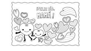 Tienes unos cuantos dibujos para el día de la madre para colorear para elegir. Dibujos Del Dia De La Madre Para Colorear Faciles