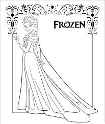 Frumoasa printesa elsa, sau mai bine zis, regina, are sa va ofere un nou joc extrem de frumos si de creativitate in categoria dedicata special personajelor din filmul animat de mare succes, regatul de gheata. Plansa De Colorat Printesa Elsa Din Frozen Isi Cunoaste Puterile Elsa Coloring Pages Disney Princess Coloring Pages Frozen Coloring