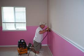 Chair rail installed lower can create the illusion of a larger room. The Chair Rail Molding Is Complete The Gannon Family