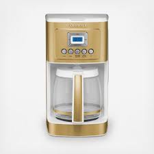 Important safeguards coffeemaker to overflow. Cuisinart Gold White Perfectemp 14 Cup Programmable Coffee Maker Zola
