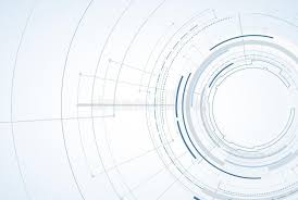 Photo About Abstract Tech Background Futuristic Interface Vector Illustration With Many Geometric Shape Illu Tech Background Geometric Futuristic Technology