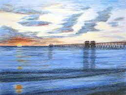 Feel free to explore, study and enjoy paintings with paintingvalley.com. Pier At Sunset Pencil Drawing By Ron Berry Absolutearts Com