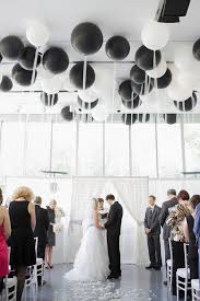 Black And White Wedding Party Hey Gorgeous The Blog Wedding Balloons Wedding Wedding Modern