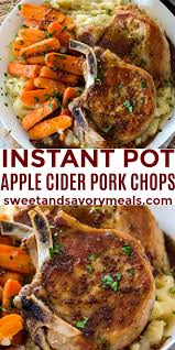 Keep some frozen pork chops in the freezer so you can make these frozen pork chops in the instant pot. Instant Pot Pork Chops In Apple Cider Recipe Video Sweet And Savory Meals