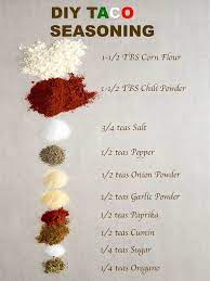 Have you ever thought to make your own taco seasoning?! Diy Taco Seasoning Pudge Factor