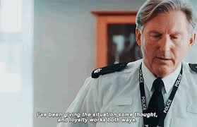 Ted Hastings Adrian Dunbar GIF