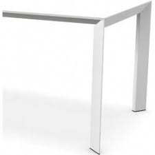 kristalia nori pure white tisch 100 x 139cm tischplatte pure white beine weiss lackiertes aluminium bohemianr badezimmer dekor tischplatten ausziehbarer tisch
