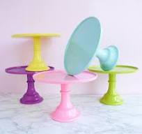Fuchsia Melamine Cake Stand