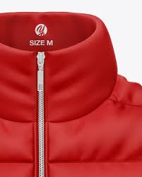 Download Matte Nylon Men S Down Vest Mockup In Apparel Mockups On Yellow Images Object Mockups