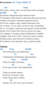 Noize Mc Moe More Akkordy I Razbor Na Gitare