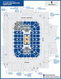 Unexpected Allen Fieldhouse General Admission Seating Chart 2019