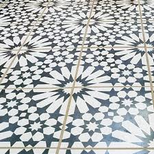 Black And White Moroccan Wall Tiles Agdal 8 X 8 Cement Patterned Wall Floor Tile White Bathroom Tiles Cement Tile Tile Bathroom