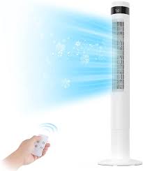 Lasko wind curve tower fan, $70 (on sale for $54) this quiet oscillating fan is perfect for circulating air. Buy Tower Fan For Bedroom White Tower Fan With Remote Quiet Fans Tower Cooling Fan Bladeless Fan Built In 12h Timer 3 Modes And Speed Settings 85 Oscillation Auto Off Led Display