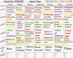 Shape Your Life Insanity Max 30 Week 1 Review Insanity Max 30 Meal Plan Workout Meal Plan Insanity Meal Plans