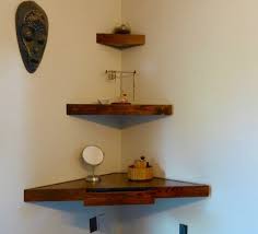 Corner Floating Shelves Vanity Table Modern Corner Etsy Corner Wall Shelves Shelf Vanity Shelves