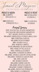 Jimwel Sy and Marjorie Guzman's Wedding Website